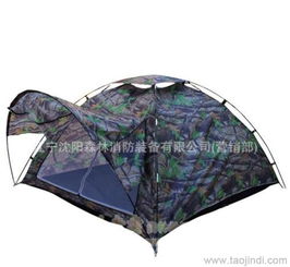 森林消防裝備與戶外用品的選購指南 迷彩帳篷與相關設備的價格、廠家及圖片